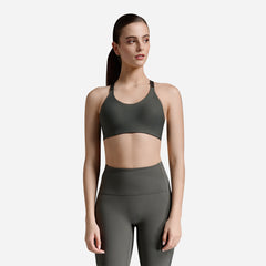 Áo Bra Thể Thao Nữ 2Xu Aero Medium Impact - Xám