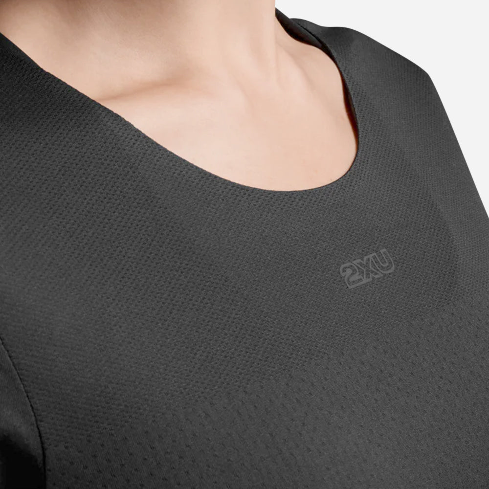 Áo Thun Nữ 2XU Light Speed Tech - Đen - Supersports Vietnam