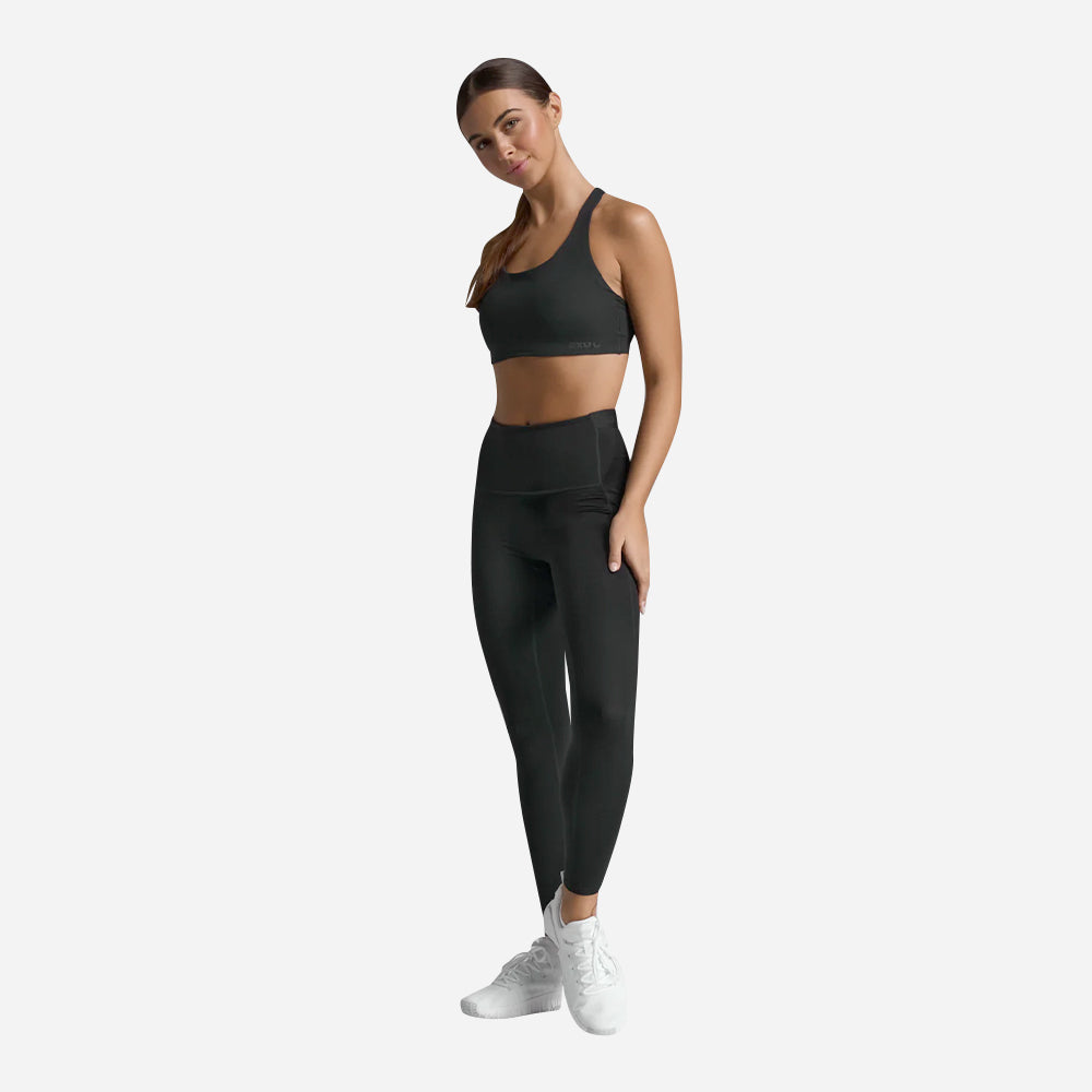 Áo Bra Thể Thao Nữ 2XU Form Strappy Low Impact - Đen - Supersports Vietnam