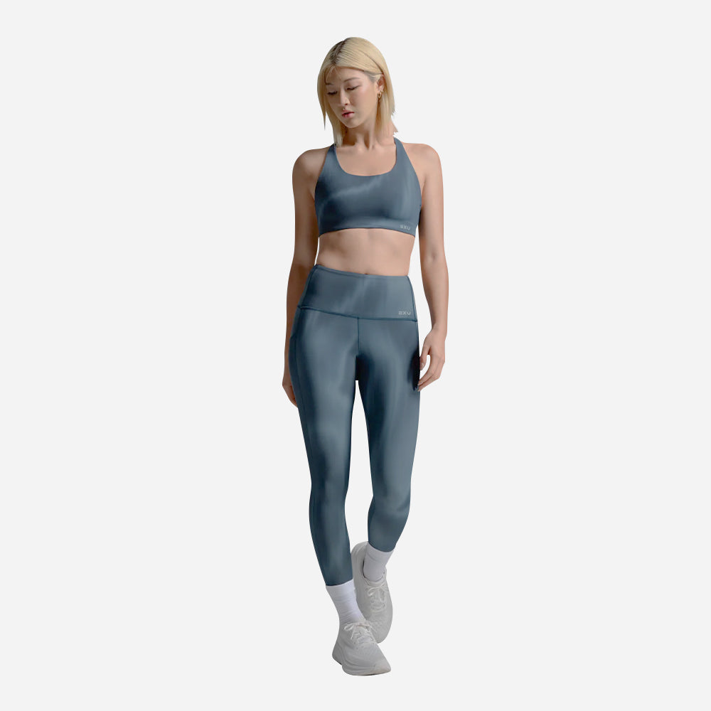 Áo Bra Thể Thao Nữ 2XU Form Strappy Low Impact - Xanh Navy - Supersports Vietnam