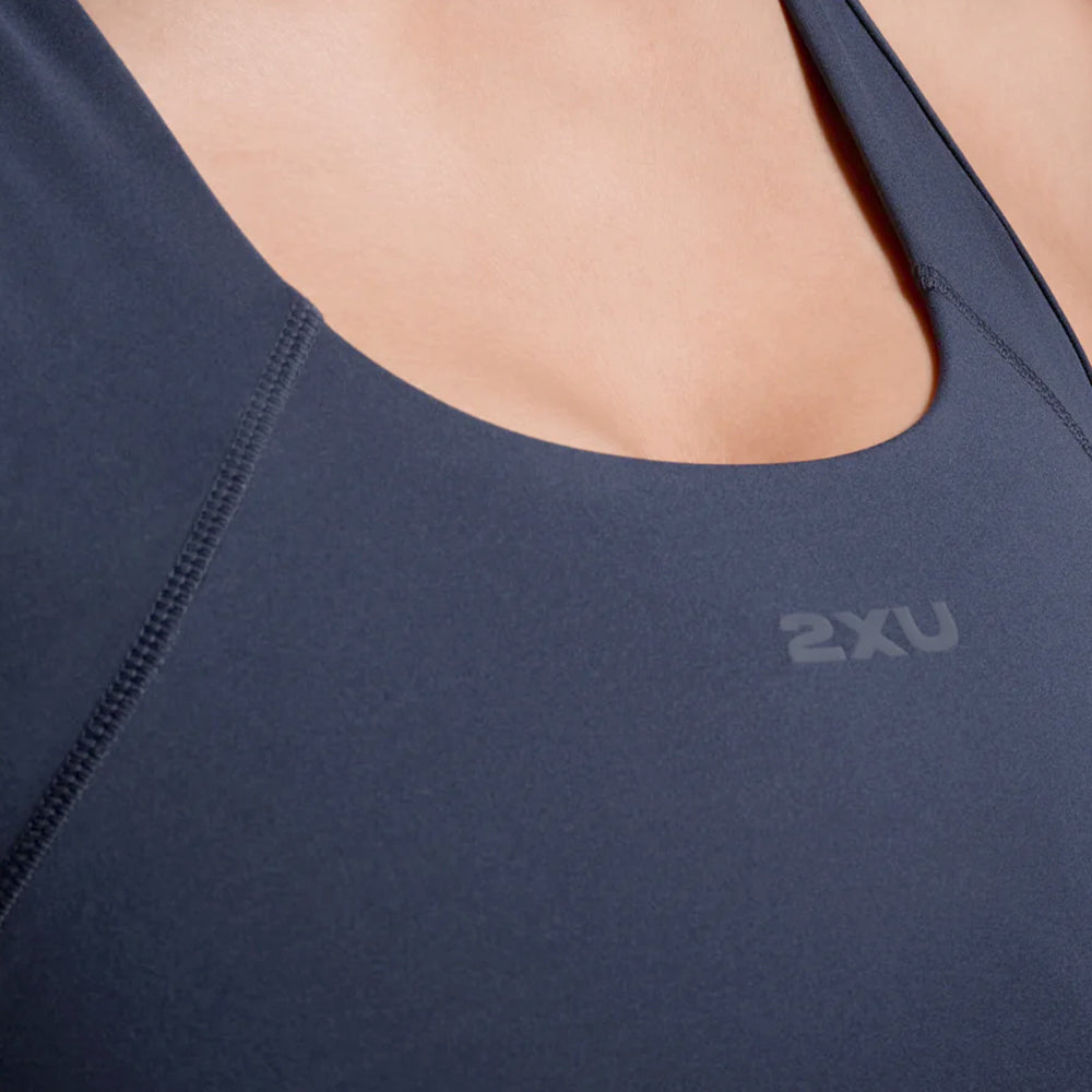 Áo Bra Thể Thao Nữ 2XU Form Racerback Medium Impact - Xanh Navy - Supersports Vietnam