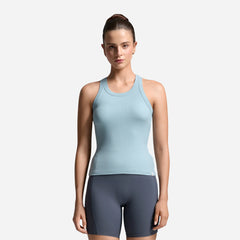 Áo Ba Lỗ Nữ 2XU Fluid Ribbed - Xanh Dương