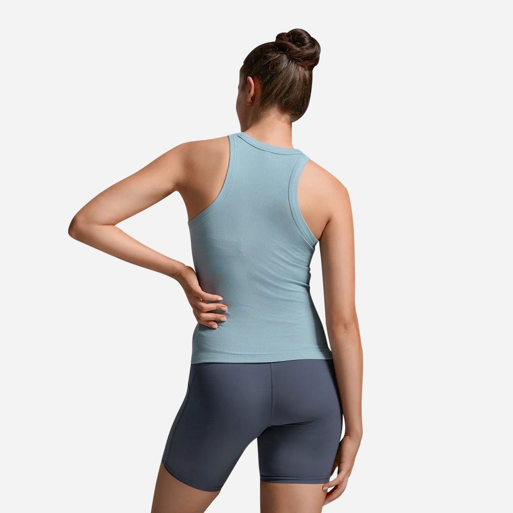 Áo Ba Lỗ Nữ 2XU Fluid Ribbed - Xanh Dương - Supersports Vietnam