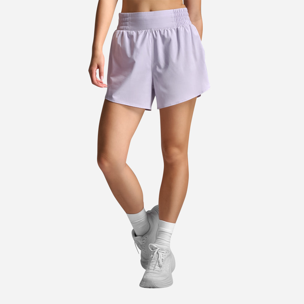 Quần Ngắn Thể Thao Nữ 2XU Aero Hi-Rise 4 Inch - Tím - Supersports Vietnam