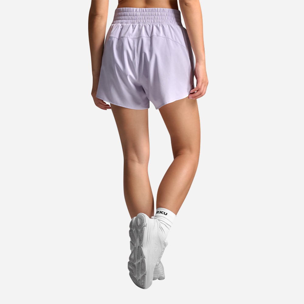 Quần Ngắn Thể Thao Nữ 2XU Aero Hi-Rise 4 Inch - Tím - Supersports Vietnam