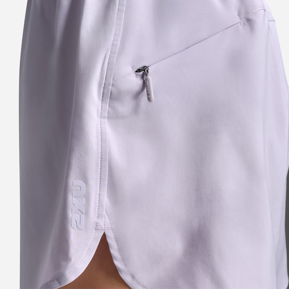 Quần Ngắn Thể Thao Nữ 2XU Aero Hi-Rise 4 Inch - Tím - Supersports Vietnam