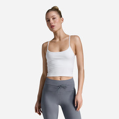 Áo Ba Lỗ Nữ 2XU Flex Crop - Trắng