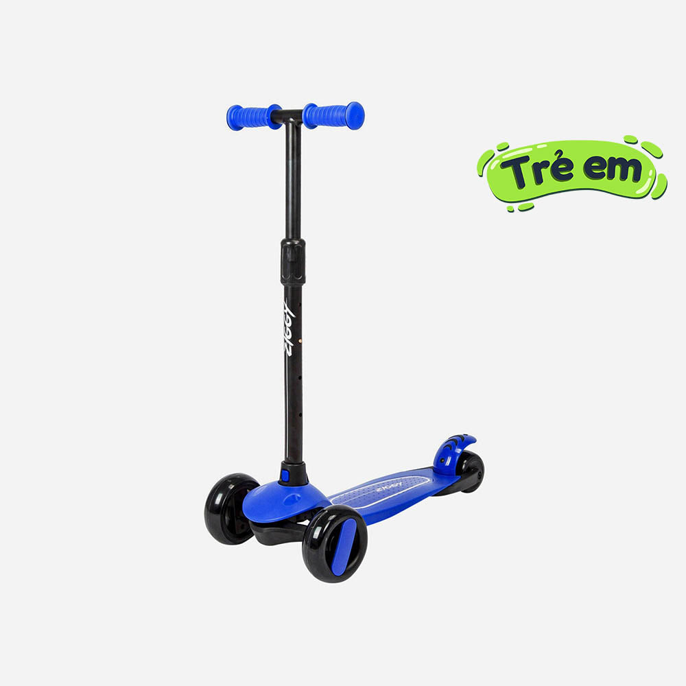 Xe Trượt 3 Bánh Trẻ Em Spartan Ziggy 3-Wheel Tilt Scooter W/Led Light - Blue - Supersports Vietnam