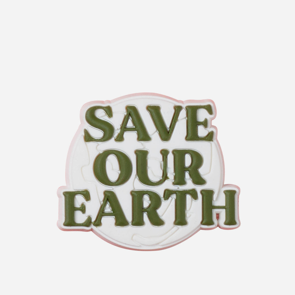 CROCS | Jibbitz™ Charm Save Our Earth Sandal Backer.