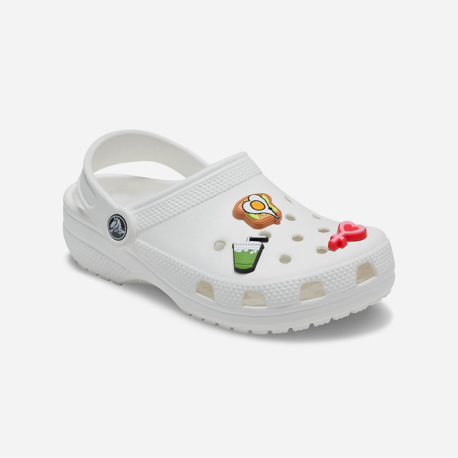 Supersports Vietnam Official Crocs S Avocado Toast Jibbitz Charm