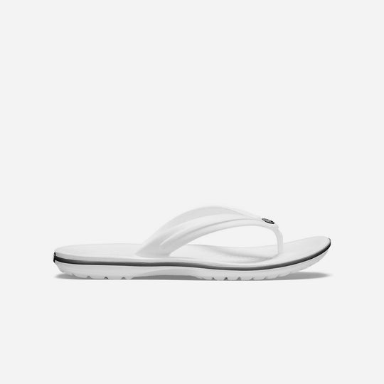 Unisex Crocs Crocband Flip-Flops - White