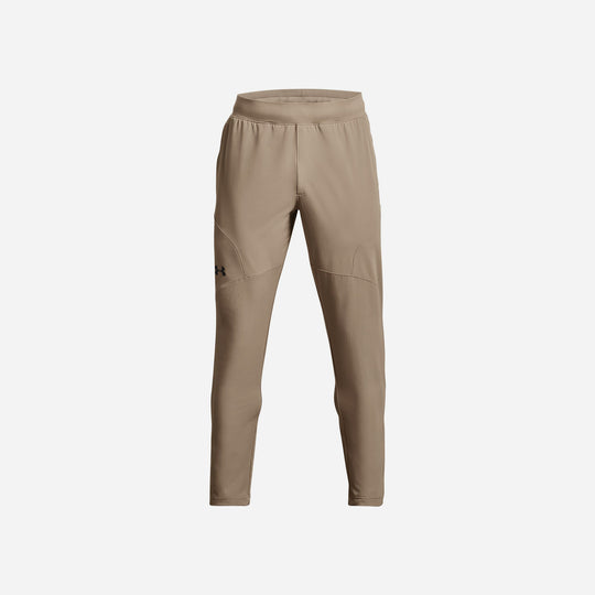 Men's Under Armour Unstoppable Tapered Pants - Brown