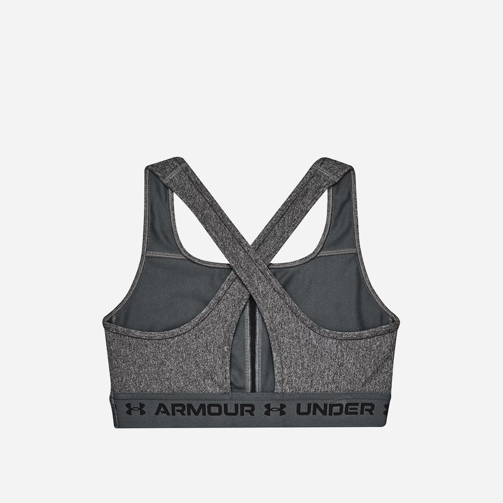 Áo Ngực Thể Thao Nữ Under Armour® Mid Crossback Heather - Supersports Vietnam