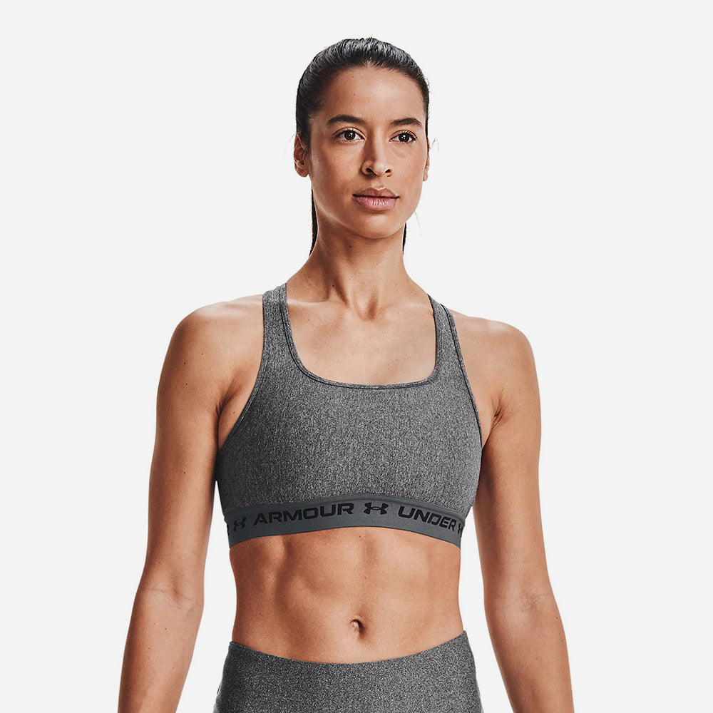 Áo Ngực Thể Thao Nữ Under Armour® Mid Crossback Heather - Supersports Vietnam