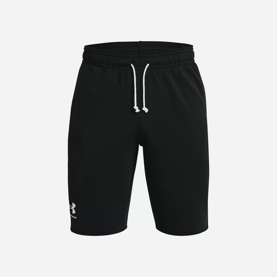 Men's Under Armour Rival Terry Shorts - Black