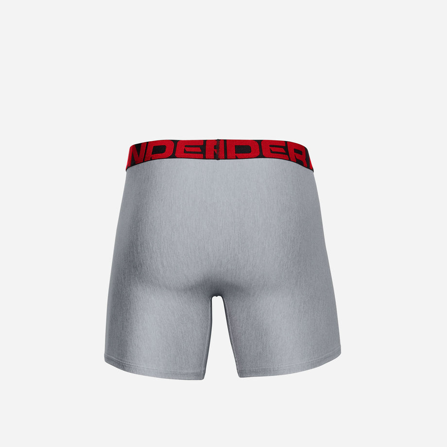 Men's Under Armour Tech™ 6 Boxerjock® Underwear - Gray