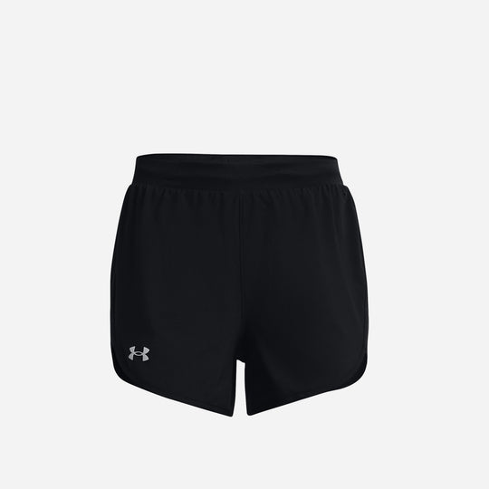 Women's Under Armour Fly-By Elite 3'' Shorts - Black