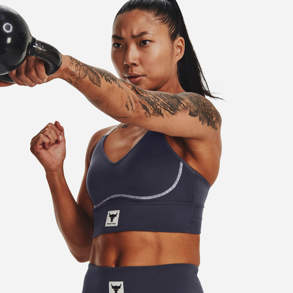 Áo Ngực Thể Thao Nữ Under Armour Project Rock - Supersports Vietnam