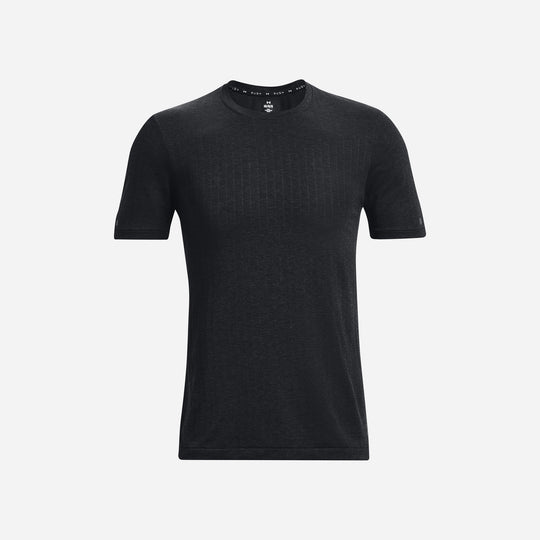 Men's Under Armour Rush Seamless T-Shirt - Black
