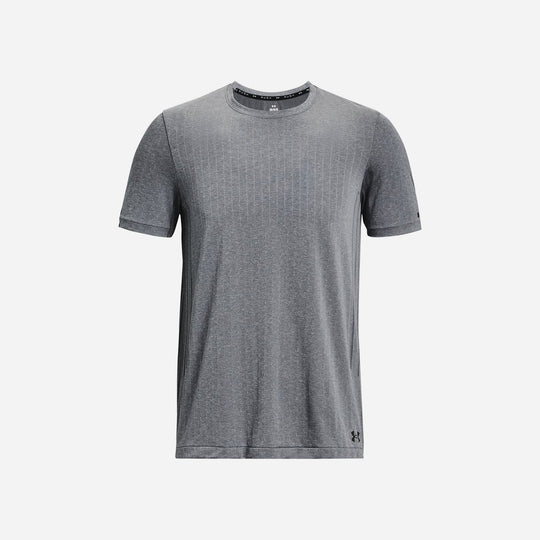 Men's Under Armour Rush Seamless T-Shirt - Gray