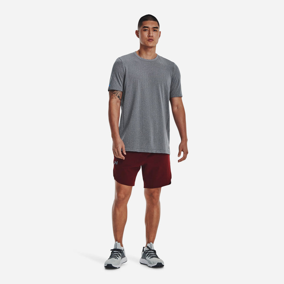 Supersports Vietnam Official, Men's Under Armour Rush Seamless T-Shirt -  Gray