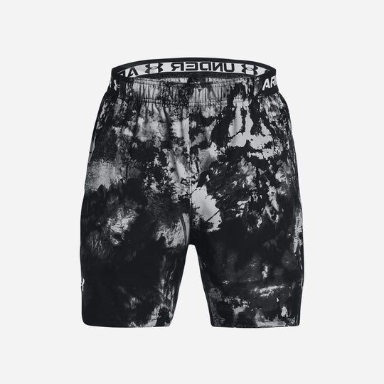Men's Under Armour Vanish Woven 6" Printed Shorts - Black