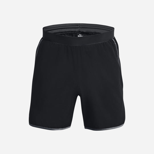Men's Under Armour Hiit Woven 6" Shorts - Black