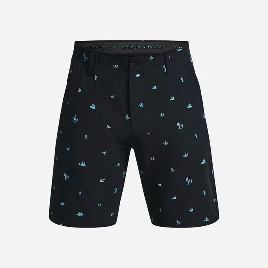 Men's Under Armour Drive Printed Shorts - Black