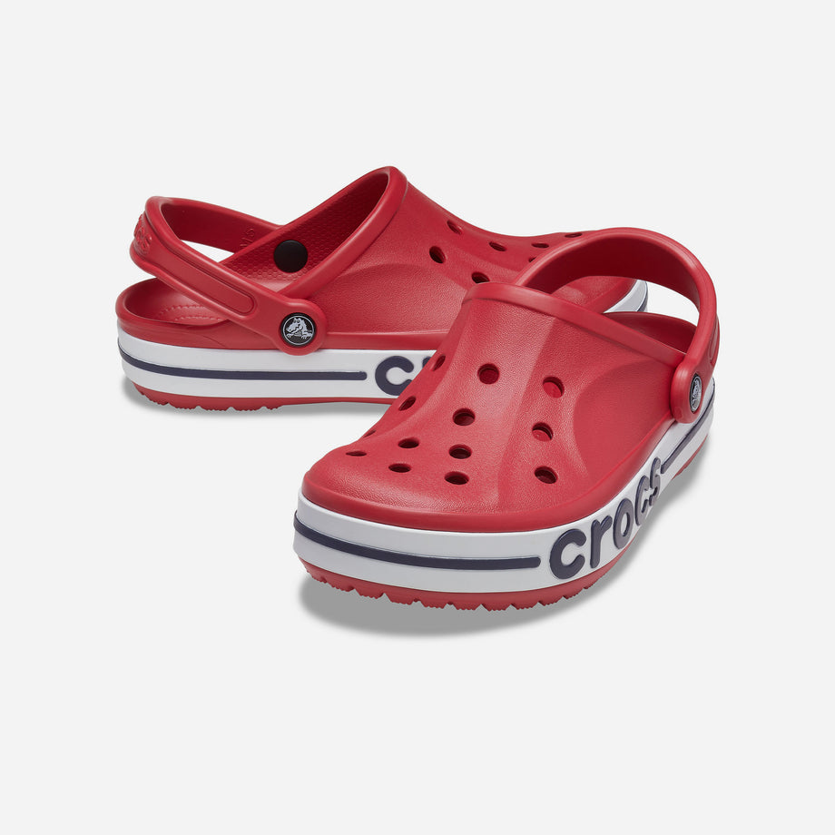 Red colour crocs hot sale