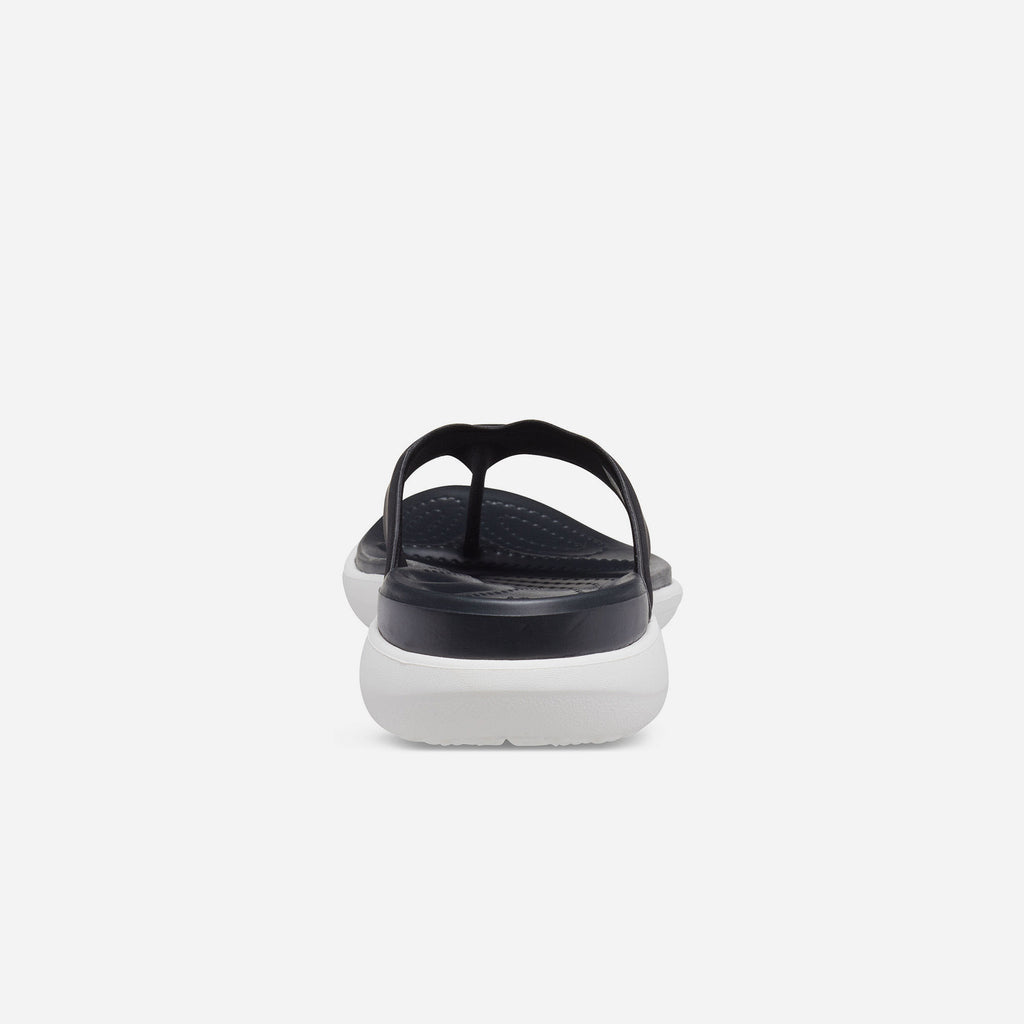 Dép Xỏ Ngón Nữ Crocs Sporty Black V - Supersports Vietnam