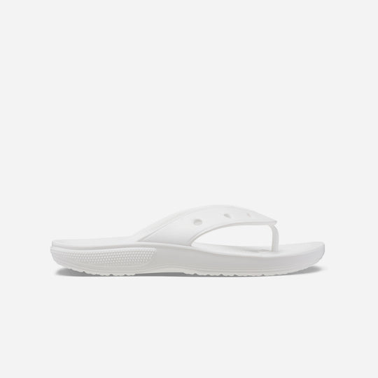Unisex Crocs Classic Flip-Flops - White