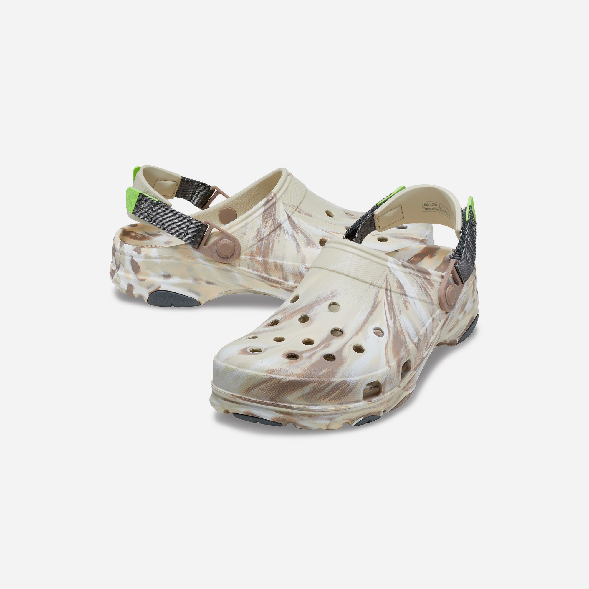 Giày Clog Unisex Crocs All Terrain Marbled Classic - Supersports Vietnam