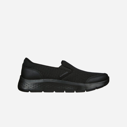 Men's Skechers Go Walk Flex - Request Walking Shoes - Black