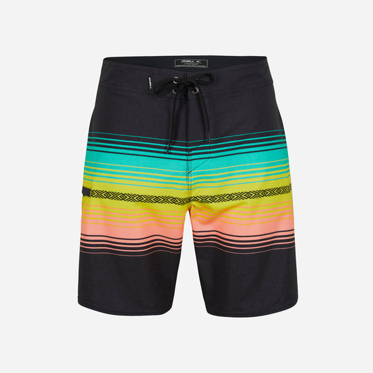 Men's O'Neill Heat Stripe Line 19'' Boardshort - Multi-Color - Multicolor