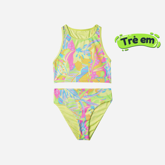 Girls' O'Neill Brights Sporty Swim Top - Multi-Color - Multicolor