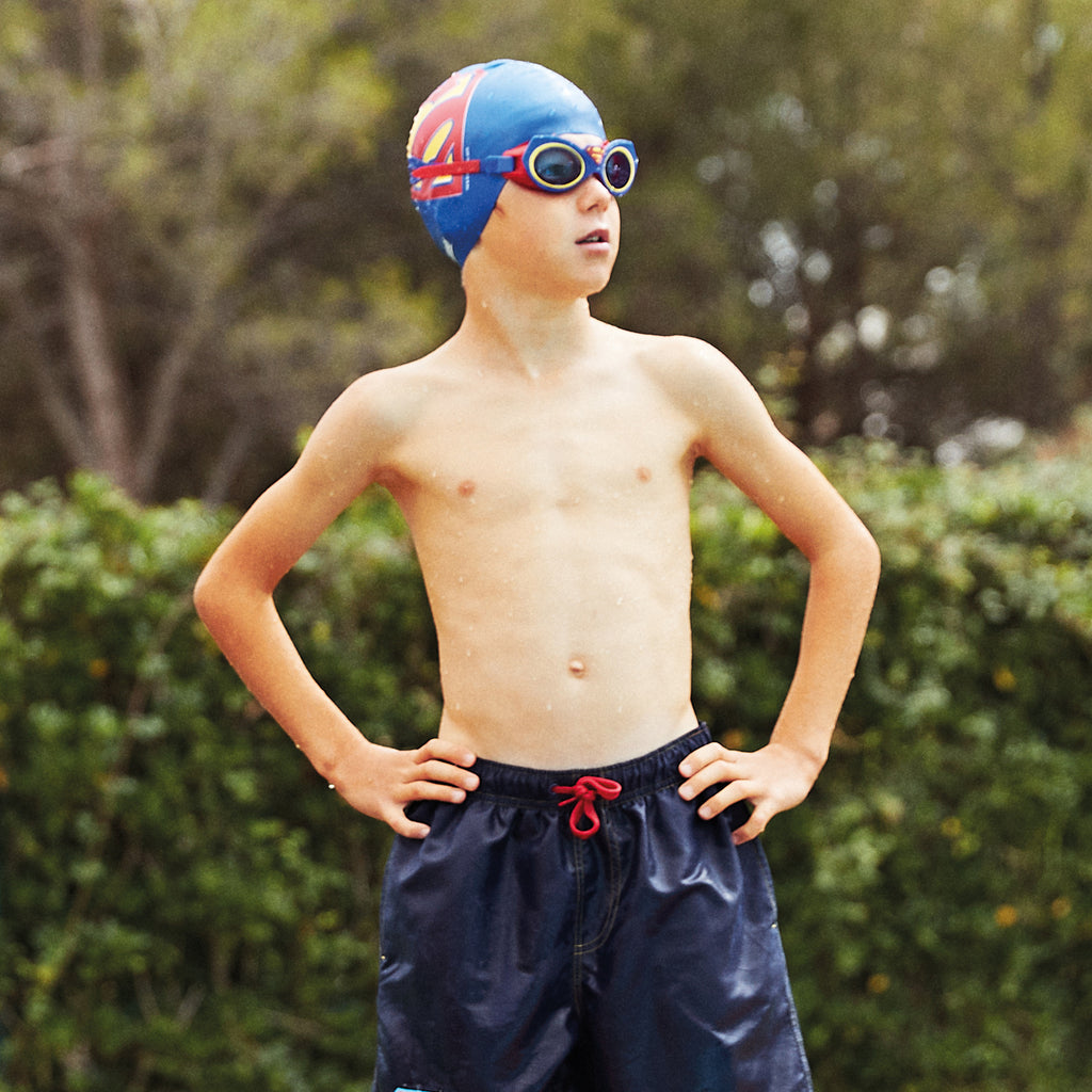 Nón Bơi Trẻ Em Zoggs Superman Silicone Cap - Supersports Vietnam