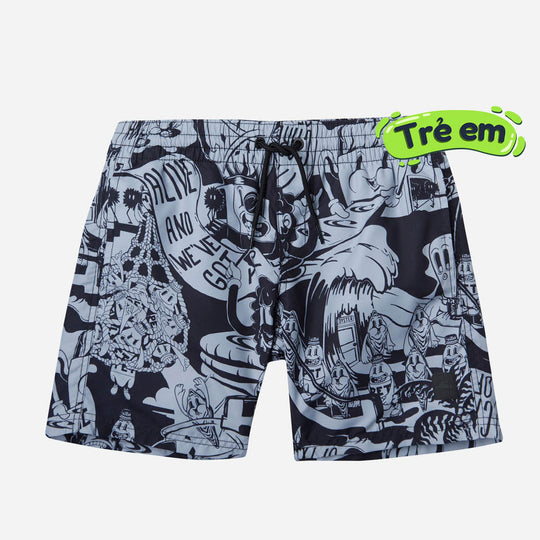 Boys' O'Neill Outdoor Boardshort - Gray