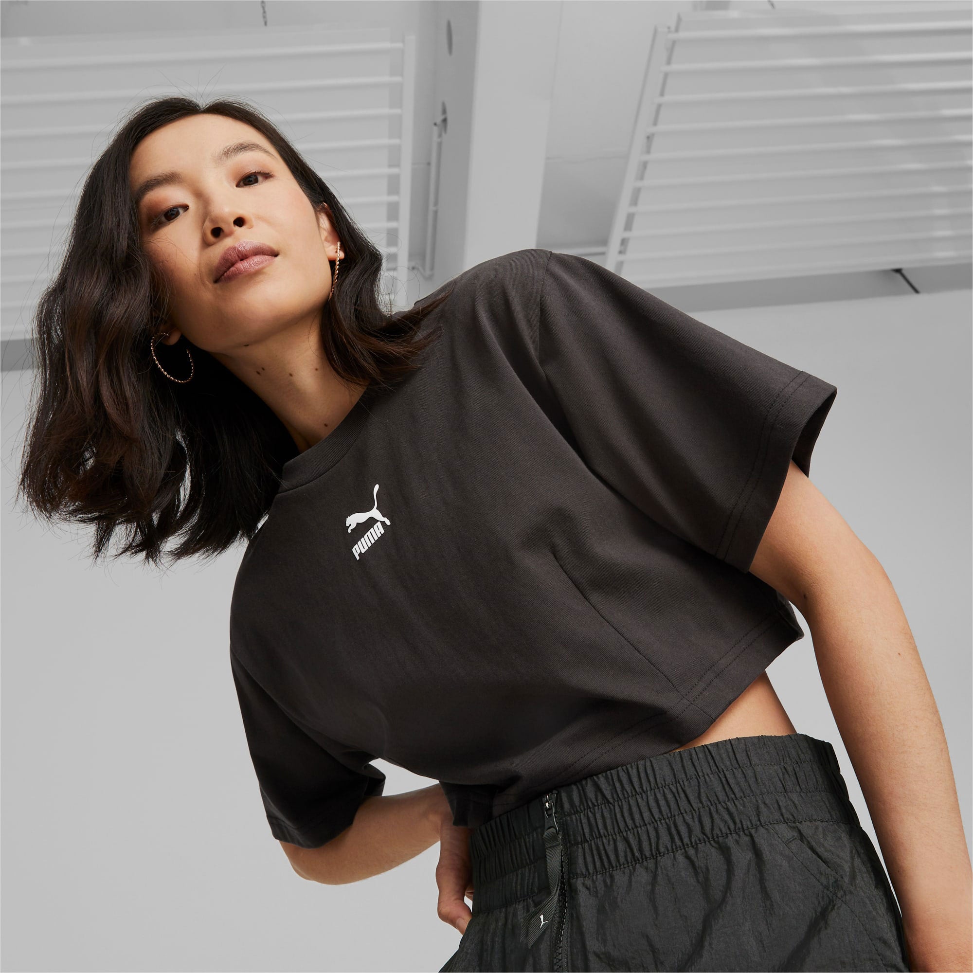 Áo Croptop Nữ Puma Dare To Cropped Relaxed - Supersports Vietnam