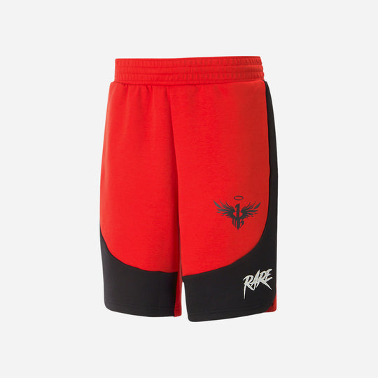Men's Puma X Melo Dime Shorts - Red