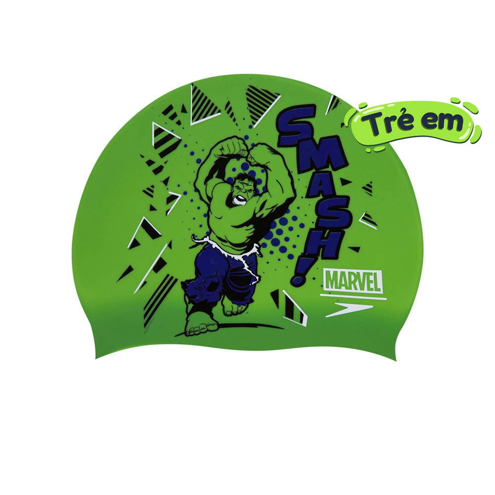 Nón Bơi Trẻ Em Speedo Marvel Junior Slogan Print Cap Hulk - Supersports Vietnam