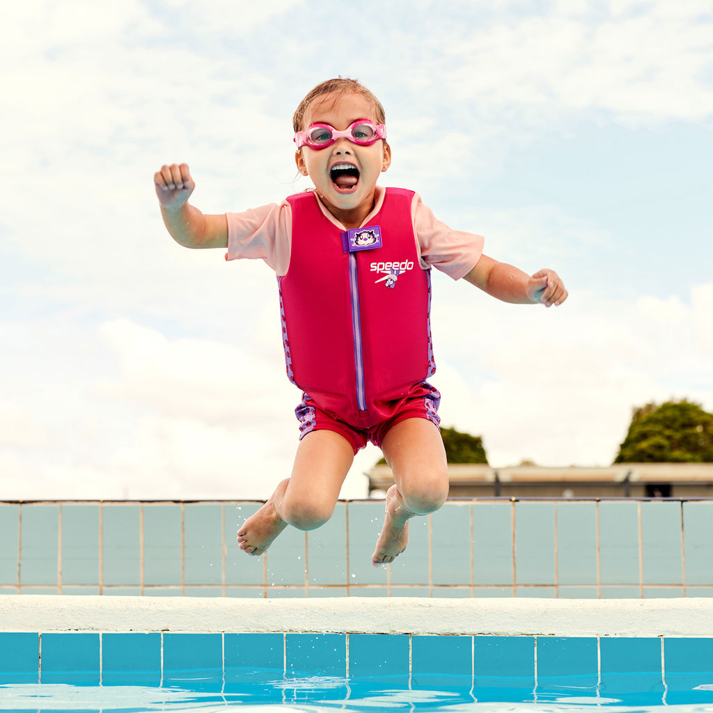 SPEEDO | Kính Bơi Trẻ Em Speedo Illusion Gog Iu Pink/Purple.