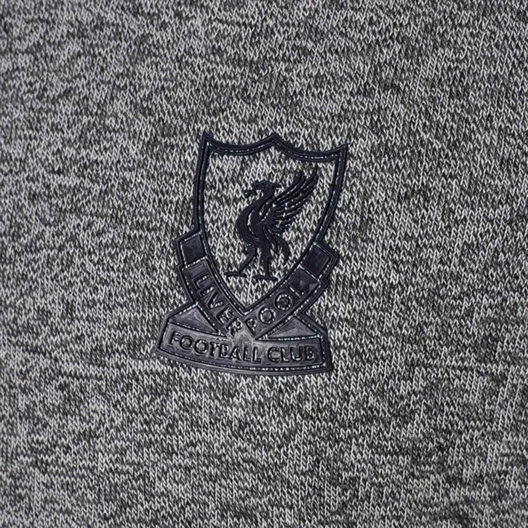 Áo Thun Bé Trai Lfc Charcoal Knitted Crest - Supersports Vietnam