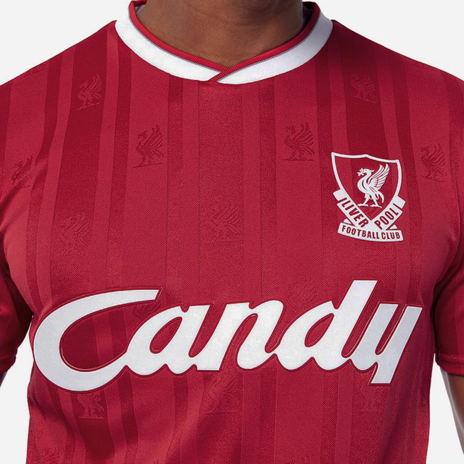 Lfc adults retro 2024 candy home shirt