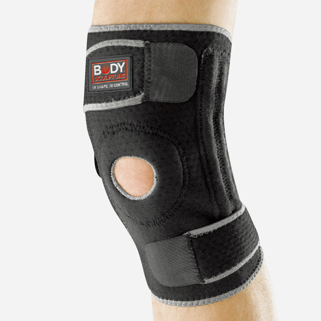 Dụng Cụ Hỗ Trợ Đầu Gối Body Sculpture Knee Support Open Patella Reinforced With Terry Cloth - Supersports Vietnam