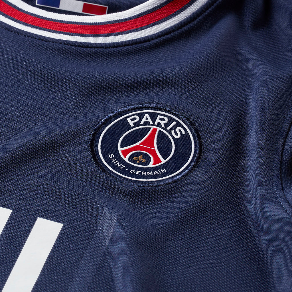 Áo Thun Trẻ Em Nike Paris Saint-Germain 2021/22 Stadium Home - Xanh Navy - Supersports Vietnam
