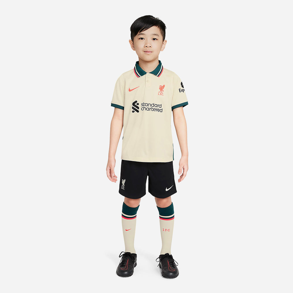Bộ Áo Quần Thể Thao Trẻ Em Nike Liverpool F.C. Sân Khách 2021/22 - Nhiều Màu - Supersports Vietnam