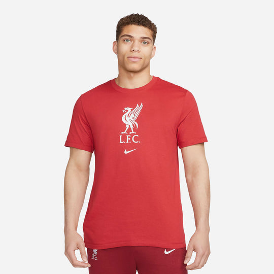 Áo Thun Tay Ngắn Thể Thao Nam Nike Lfc Liverpool Fc Soccer - Đỏ
