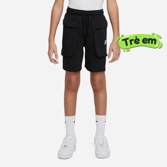 Kids' Nike Sportwear Cargo Shorts - Black