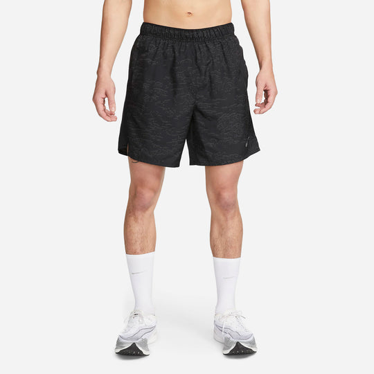 Men's Nike Dri-Fit Run Division Challenger Shorts - Black