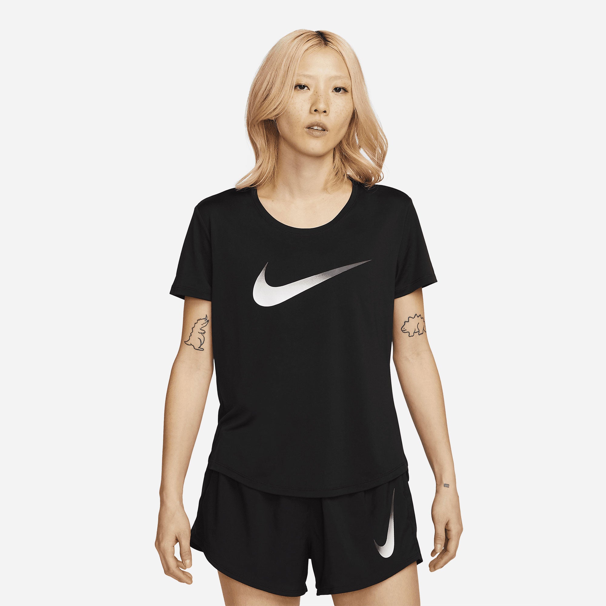 Áo Tay Ngắn Thể Thao Nữ Nike One Df Swsh Hbr Ss - Supersports Vietnam